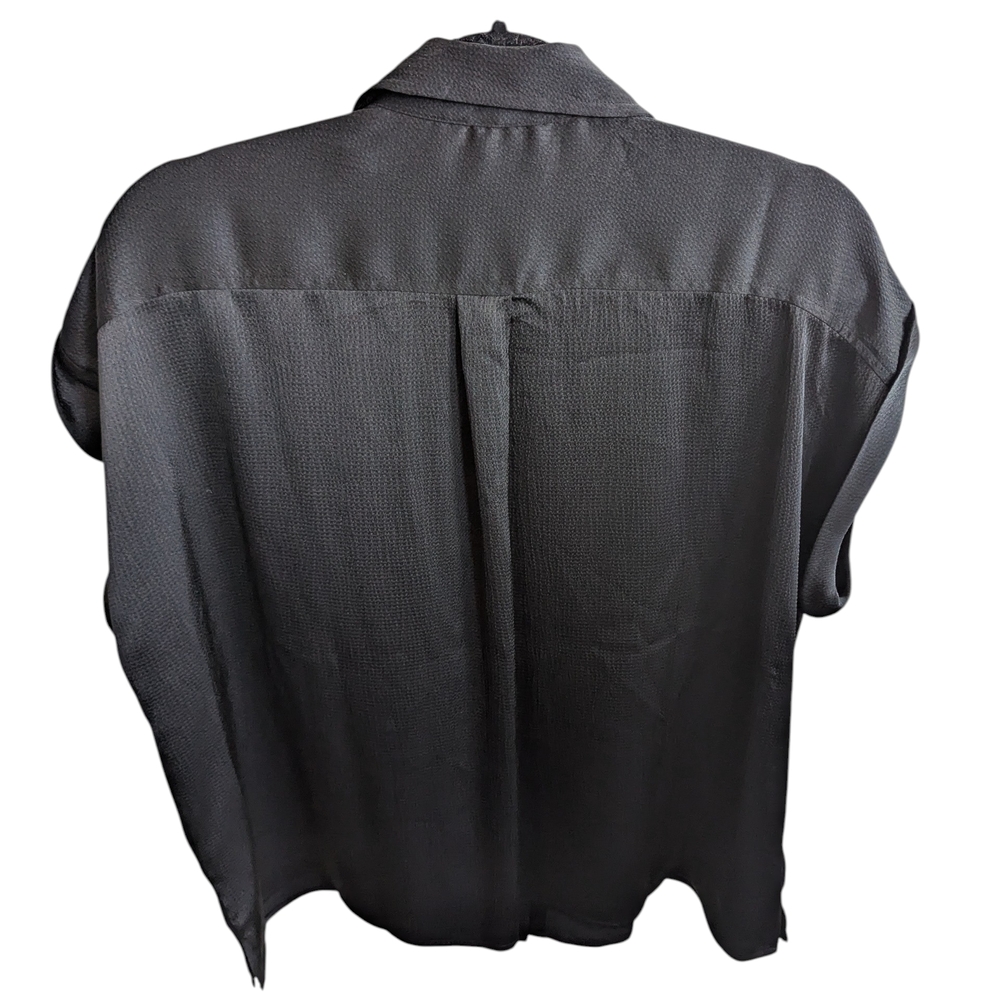 Banana Republic Black Button Down Shirt - Picture 2 of 3